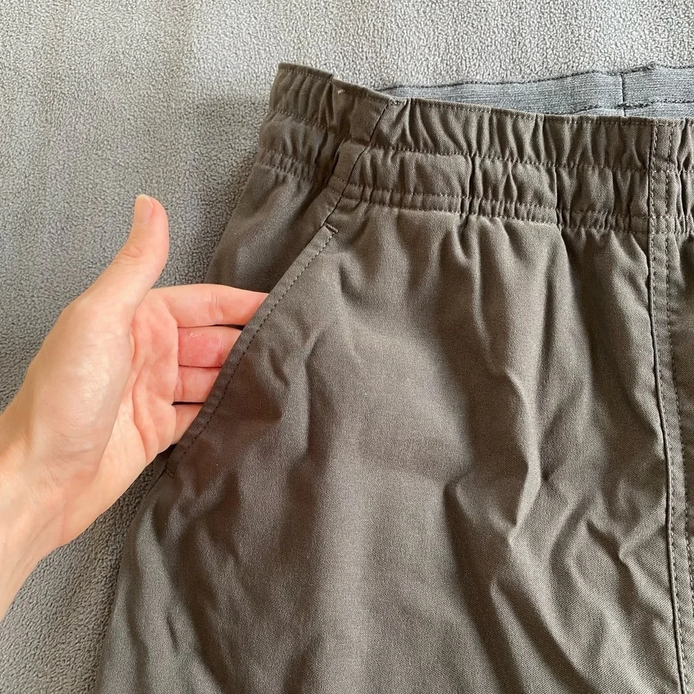 Prana Alana Skort Dark Iron Gray Athletic Skirt Summer Travel Athleisure XS